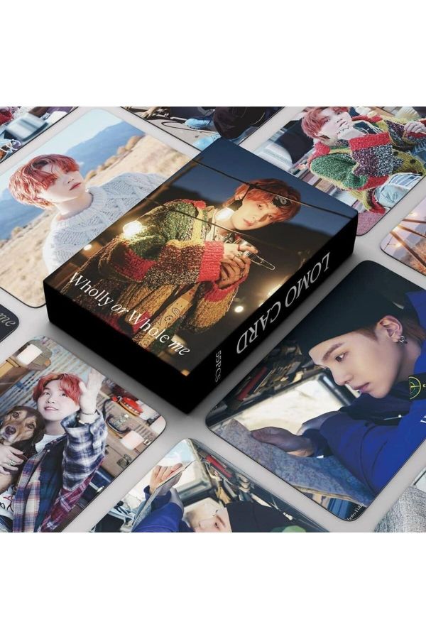 BTS '' Suga Me, Myself, Wholly or Whole '' Çift Yön Baskılı Lomo Card Seti