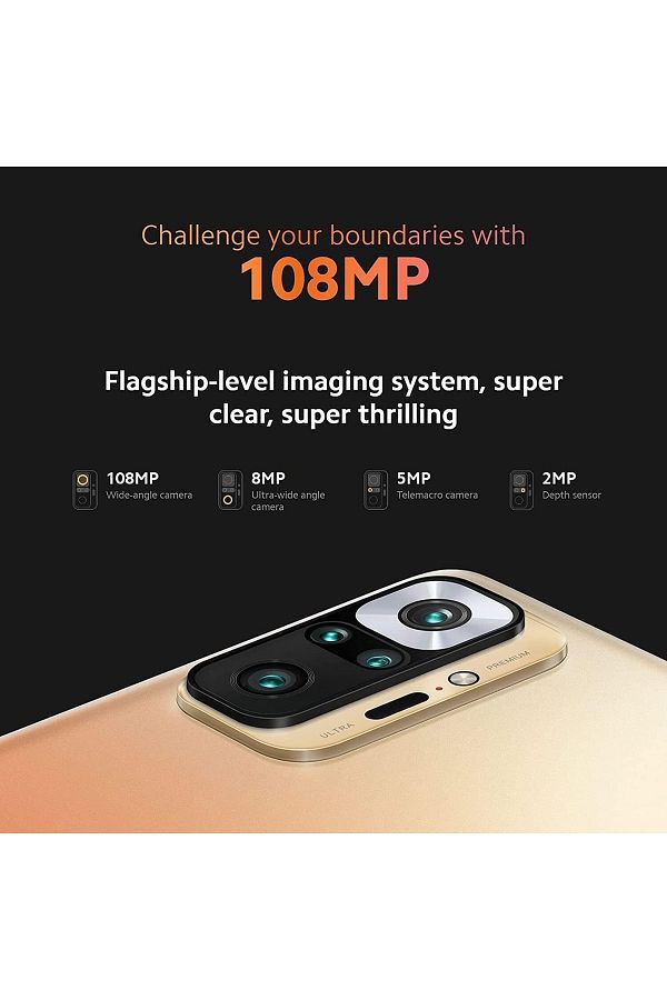 Xiaomi Redmi Note 10 Pro 256 GB 8 GB RAM Gri Cep Telefonu (Xiaomi Türkiye Garantili) - Görsel 8