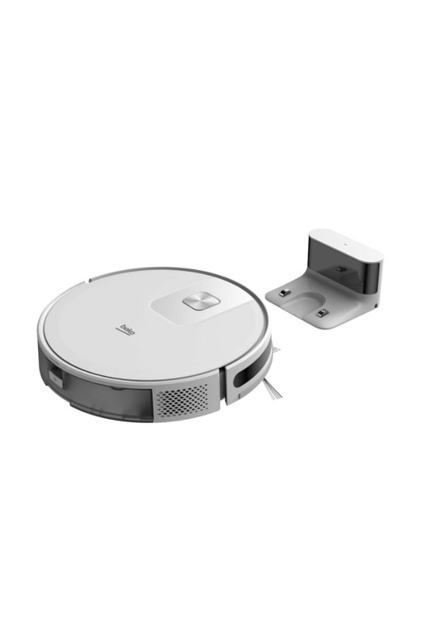 Beko 2700 Pa 3200 mAh, Wi-fi Bağlantısı 170 dk Çalışma Süresi, Islak Kuru Moplu Robot Süpürge, Beyaz - Görsel 4