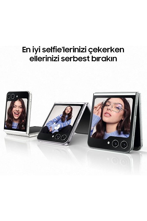 Samsung Galaxy Z Flip5 512 GB Koyu Gri (Samsung Türkiye Garantili) - Görsel 4