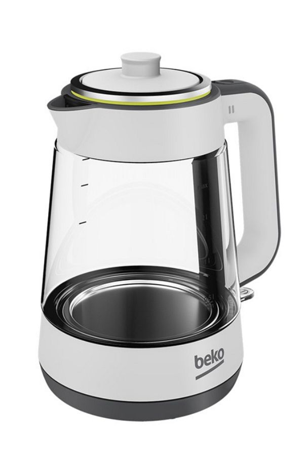 Beko 1900 W 2000 ml Cam Çaycı, Beyaz - Görsel 2