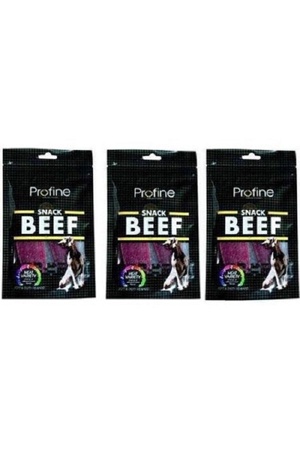 Snack Beef Siğir Etli Köpek Ödül Maması 80 Gr X 3 Adet