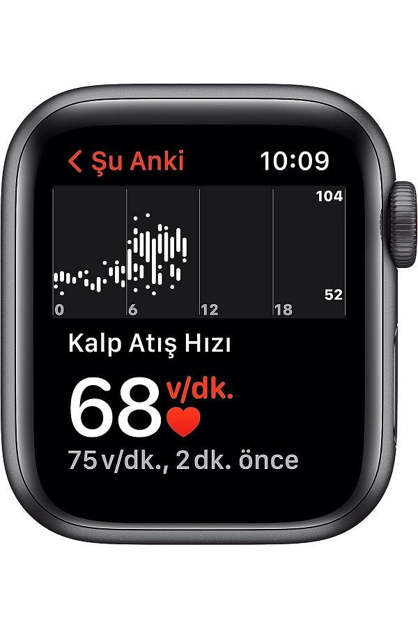 Apple Watch Se 44mm GPS+Cellular Uzay Grisi Alüminyum Kasa Gece Yarısı Kordon(Apple Türkiye Garantili) - Görsel 4