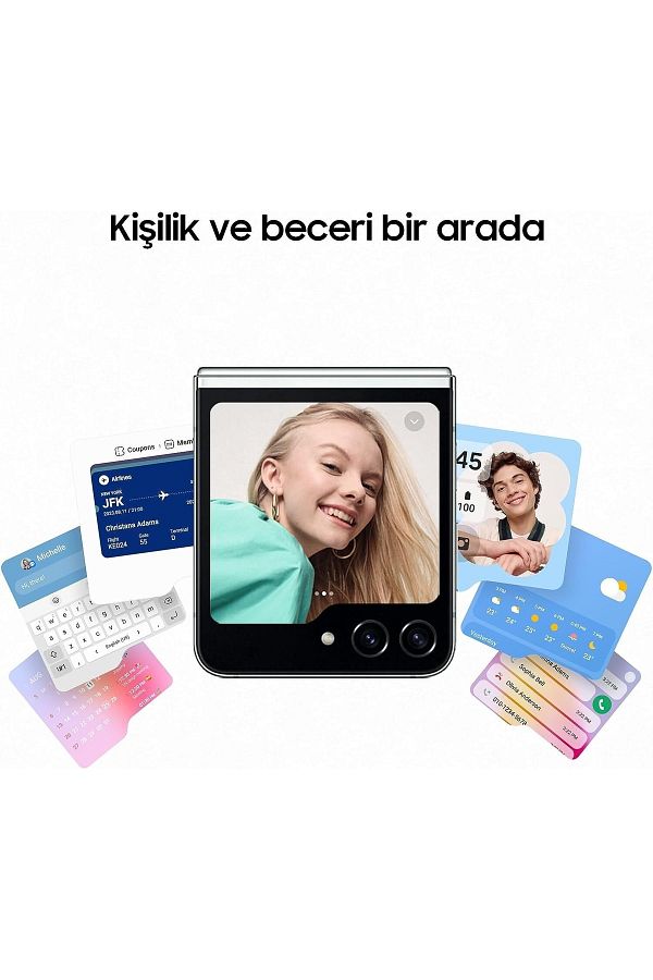 Samsung Galaxy Z Flip5 512 GB Koyu Gri (Samsung Türkiye Garantili) - Görsel 3