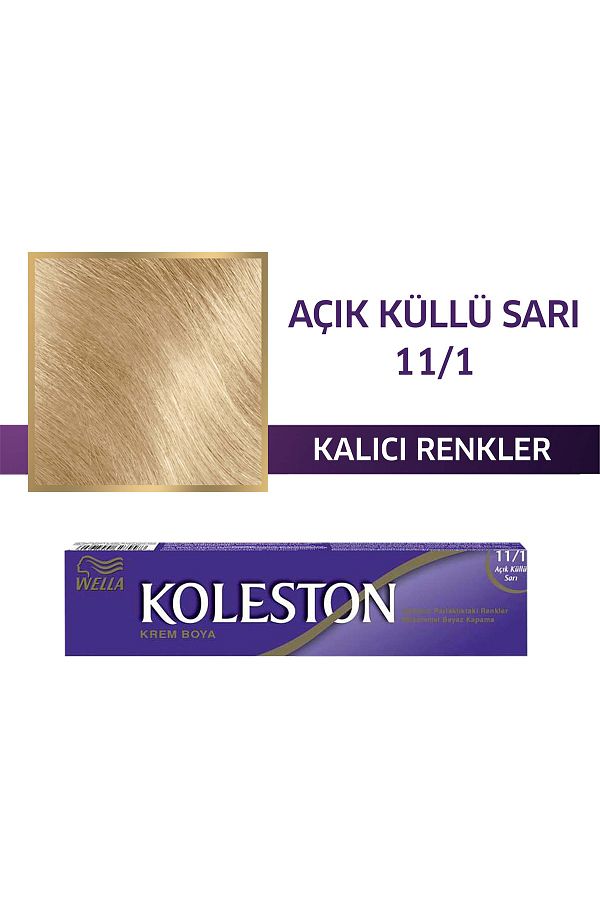 Koleston Single Tüp Boya 11/1 Açık Küllü Sari