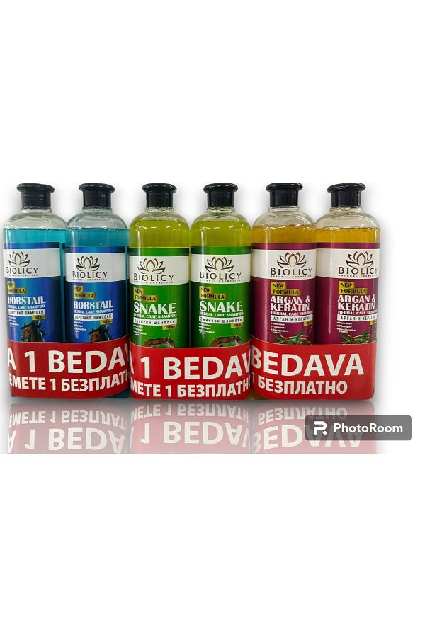 Snake Herbal Care Shampoo 1 + 1 * 700 Ml