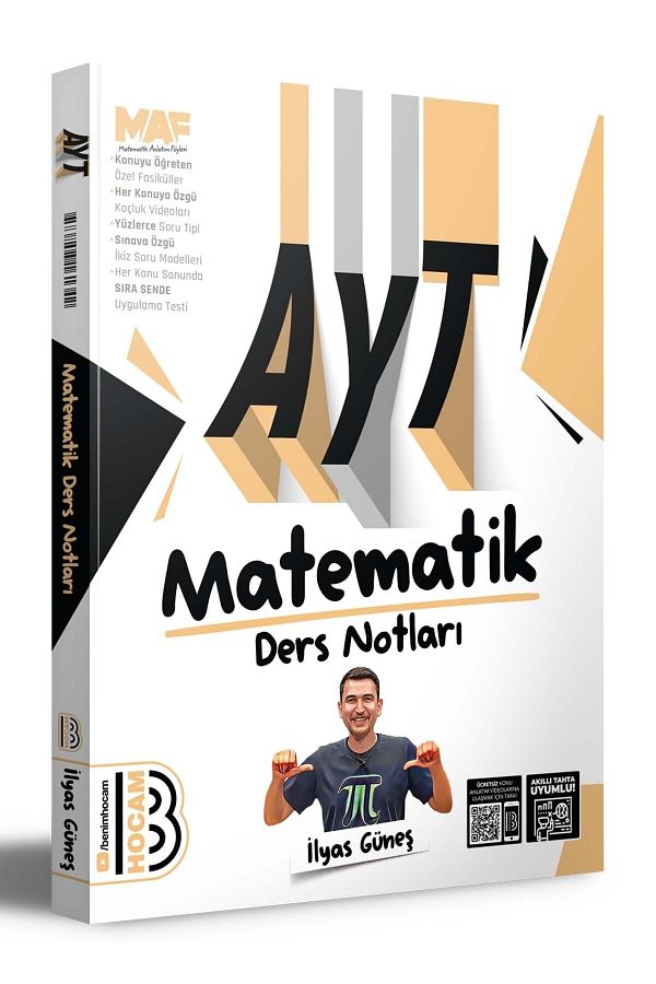 2024 AYT Matematik Ders Notları Benim Hocam Yayınları