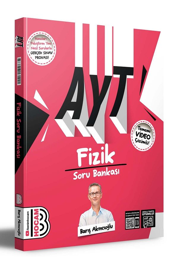 2024 Ayt Fizik Tamamı Video Çözümlü Soru Bankası