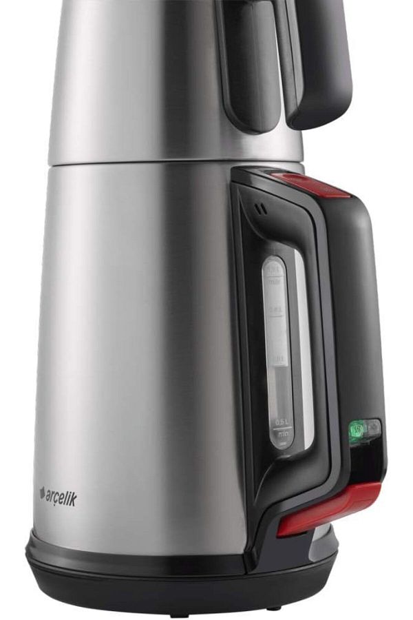 Arçelik K 3283 IN 1650W Paslanmaz Çelik Çaycı İnox - Görsel 4