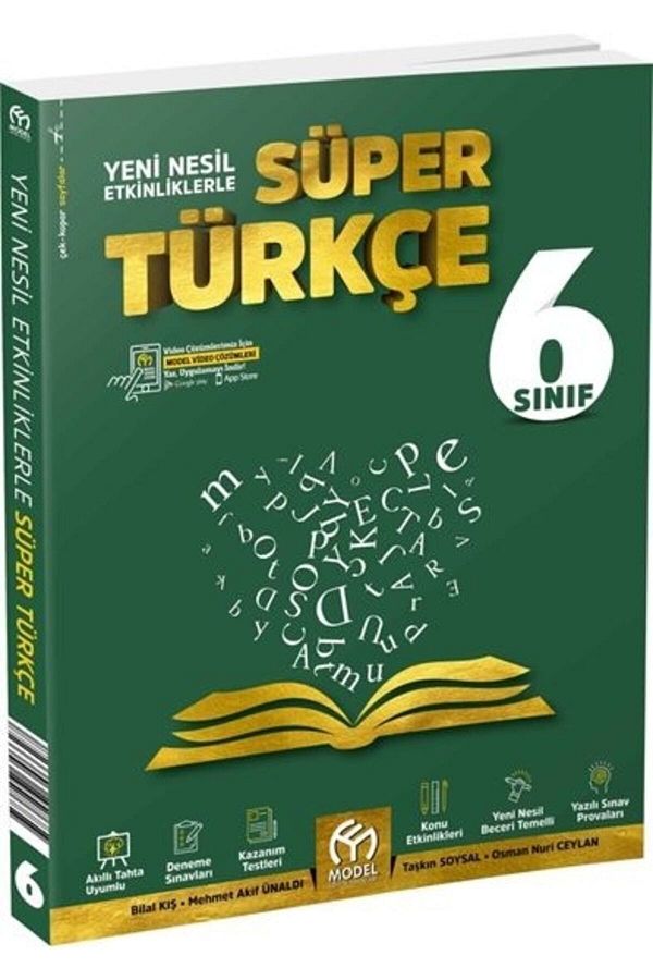 6.sınıf Süper Türkçe Yeni Nesil Soru Bankası
