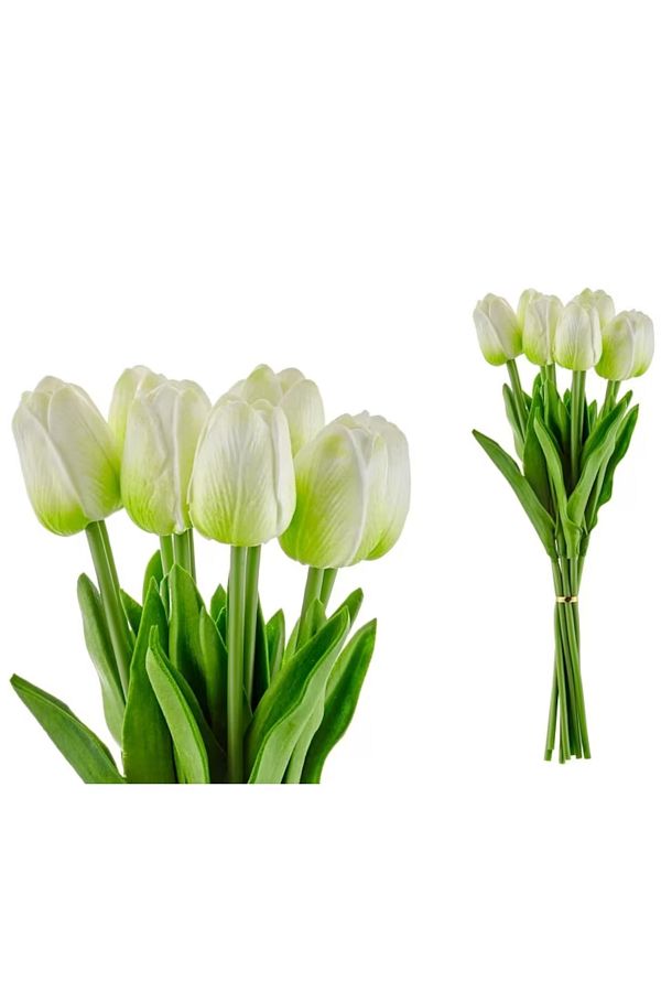 10lu Lale Açık Yeşil 30 cm