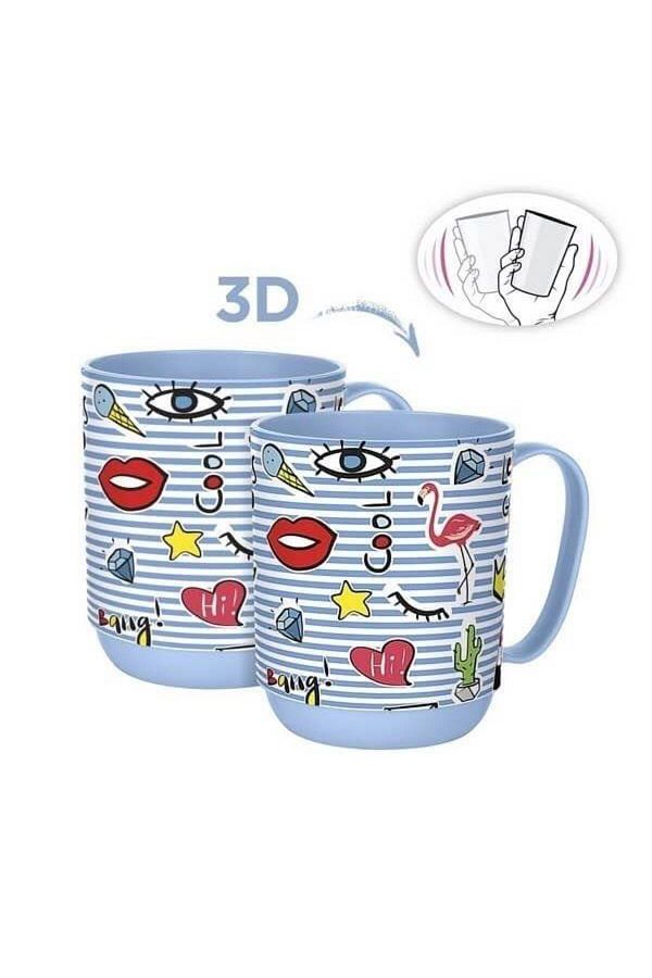 Ap-9032 3D Funny Bardak 350 Ml