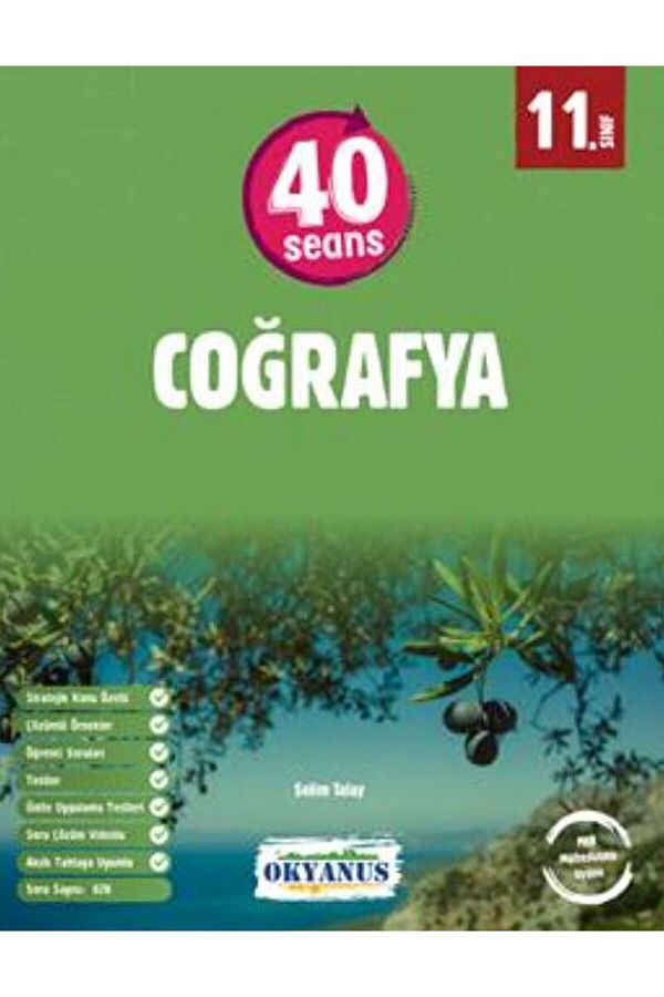 11. Sınıf 40 Seans Coğrafya / Selim Talay / Okyanus Yayınları / 9786257434737