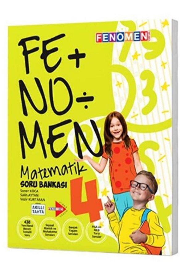 4. Sınıf Matematik Fenomen Soru Bankası / Kolektif / Fenomen Kitap / 9786257174213