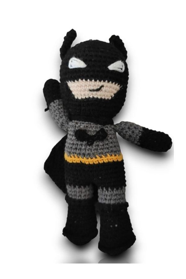 Batman Süper Kahraman Bebek Amigurumi