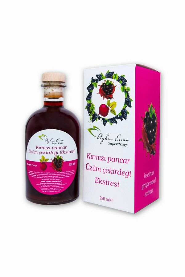 Kırmızı Pancar Ve Üzüm Çekirdeği Ekstresi 250 ml