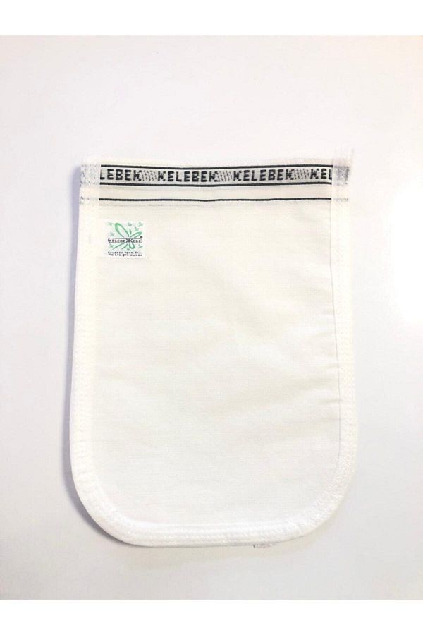 162 Ince Kelebek Hamam Ve Banyo Kesesi (beyaz) Aktarix