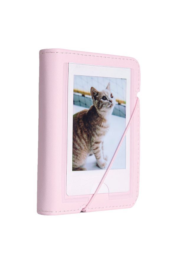 Fujifilm Instax mini 12 Pembe Fotoğraf Makinesi-10'lu Film-Mini Albüm ve Deri Kılıf Seti - Görsel 3