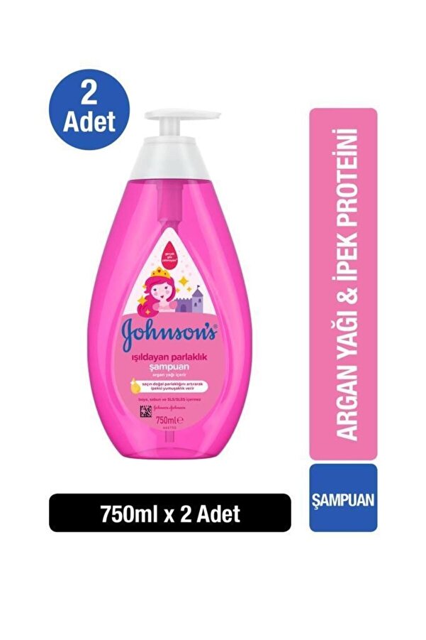 Işıldayan Parlaklık Bebek Şampuanı 750 ml X 2 Adet