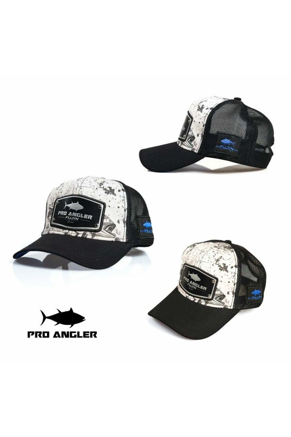 Pro Angler Black Fish Şapka