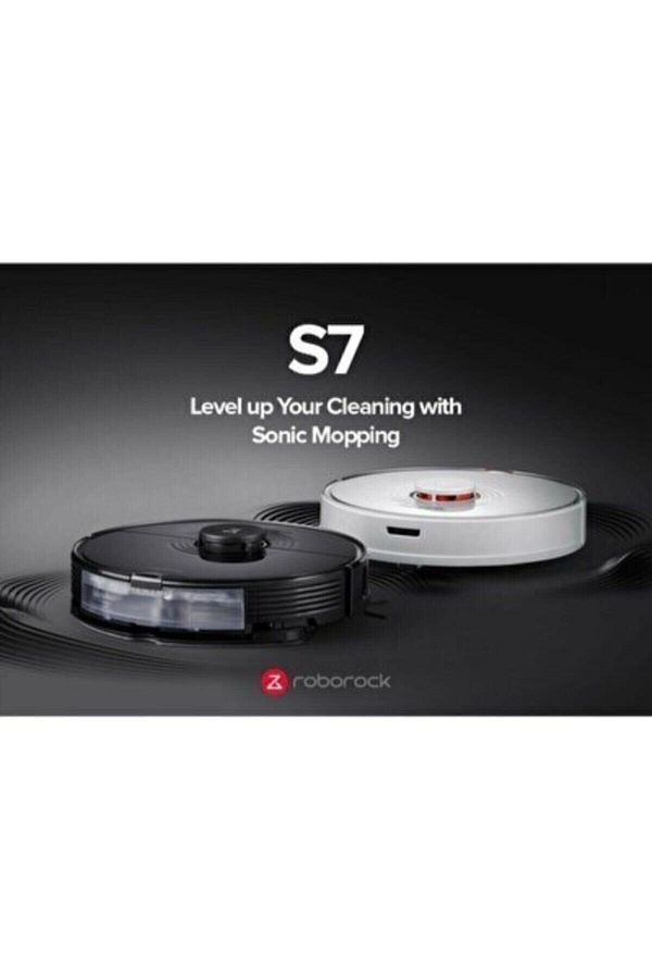 Roborock S7 Sonic Mopping Akıllı Robot Süpürge Siyah TYC00196126126 - Görsel 5