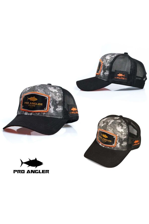 Pro Angler Black Camo Şapka