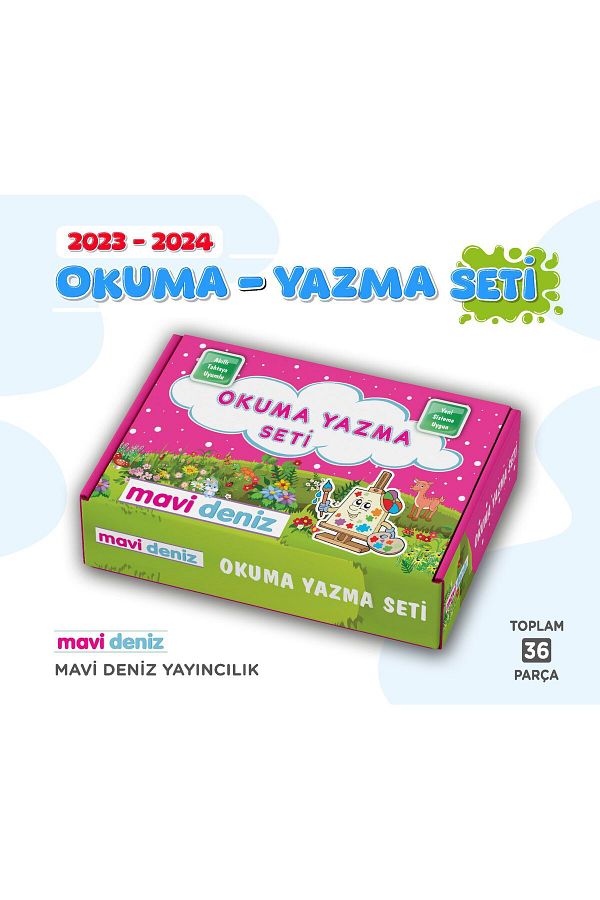 Mavi Deniz 1 Sınıf Okuma Yazma Seti 2023-2024