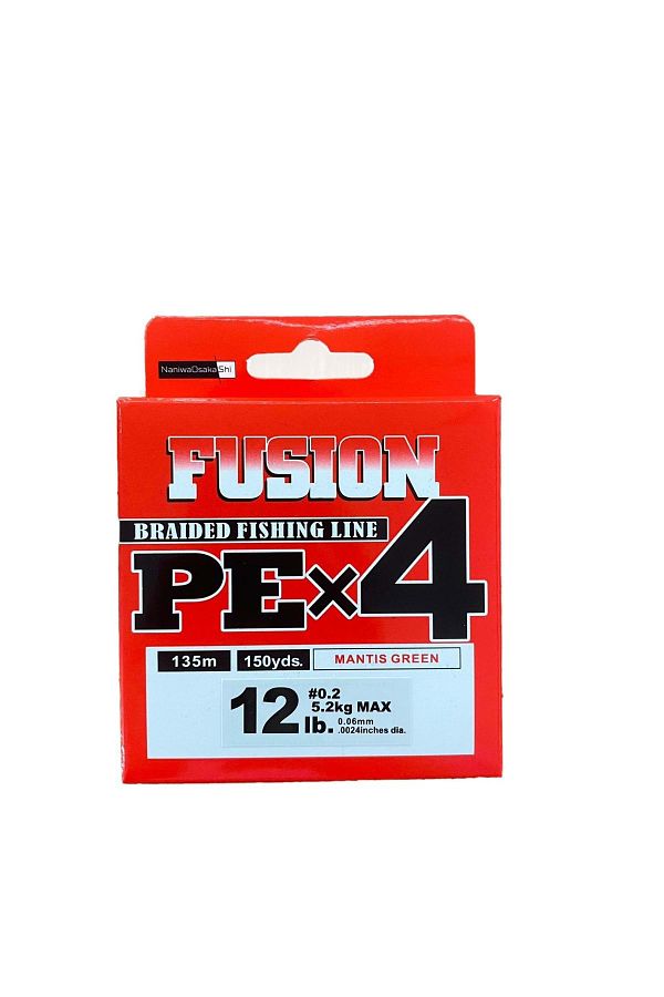 Naniwa Osaka Shi Fusion 8X PE Braided 135Mt Misina - 0.08 MM