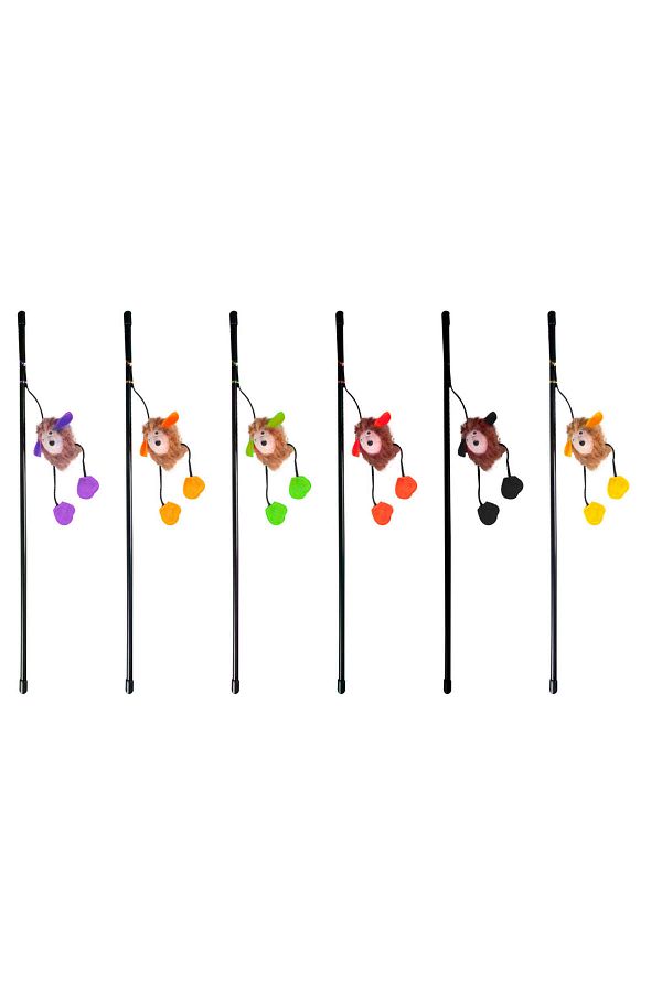 Karlıe Kedi Oltası Sesli Kirpi 50cm Karışık Renkli 125072