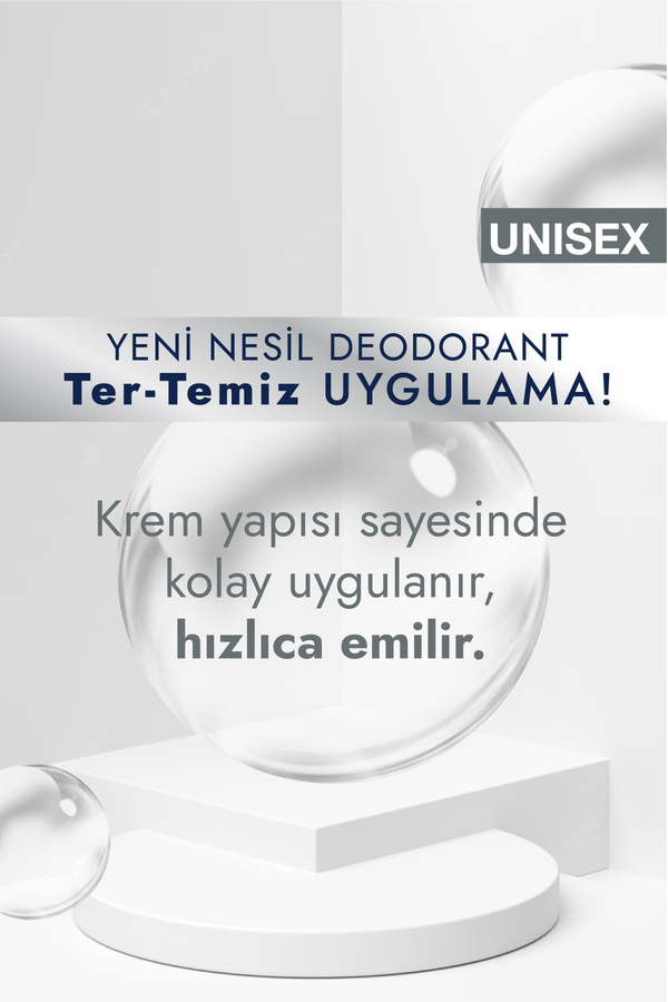 Unisex Kream Deodorant Care & Effective Kokulu Parfümlü 75 ml._2