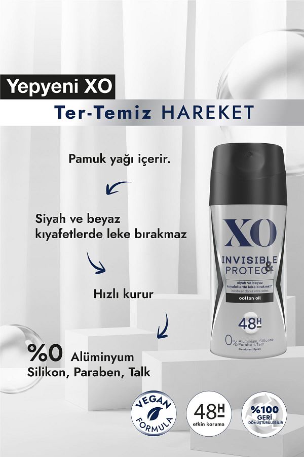 Invisible Protect Men Deodorant 150 ml_1