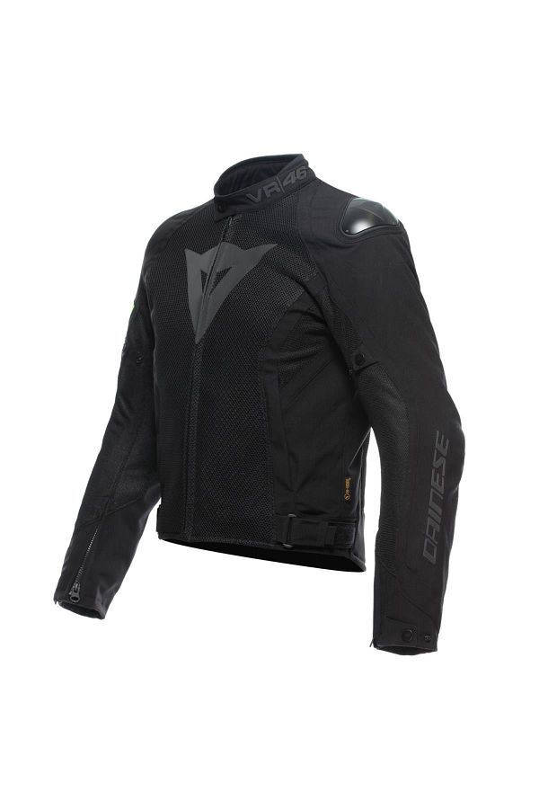 VR46 WETLAP AIR D-DRY JACKET BLACK/FLUO-YELLOW