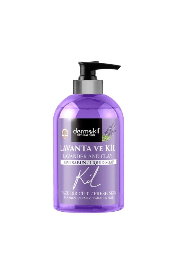 Natural Skin Lavanta Ve Killi Sıvı Sabun 500 Ml