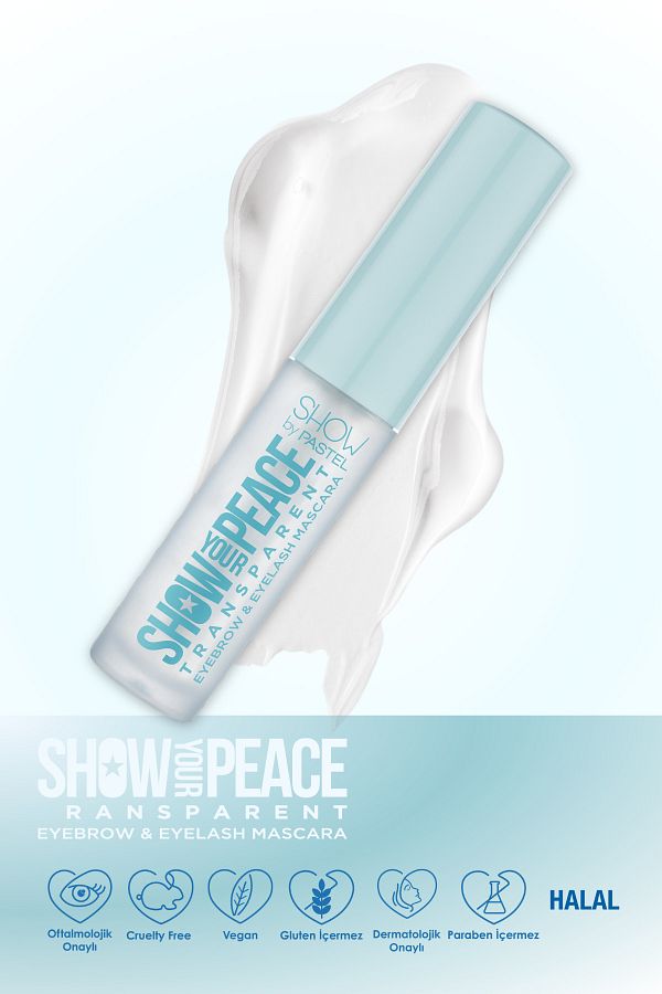 Show Your Peace Transparent Eyebrow & Eyelash Mascara - Transparan Kaş Ve Kirpik Maskarası_6