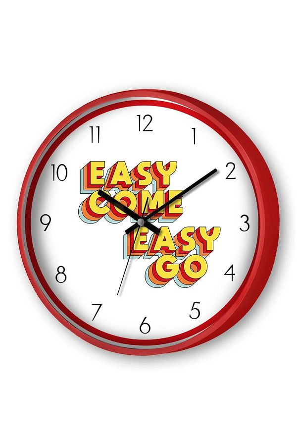 Hype Duvar Saati Easy Come 30 cm