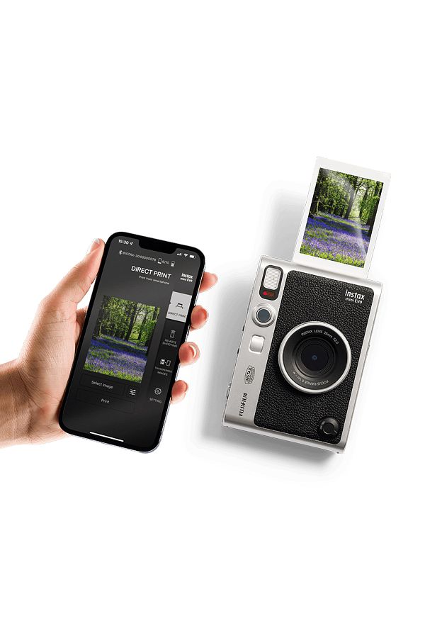 Fujifilm Instax Mini Evo Siyah Fotoğraf Makinası - Görsel 4