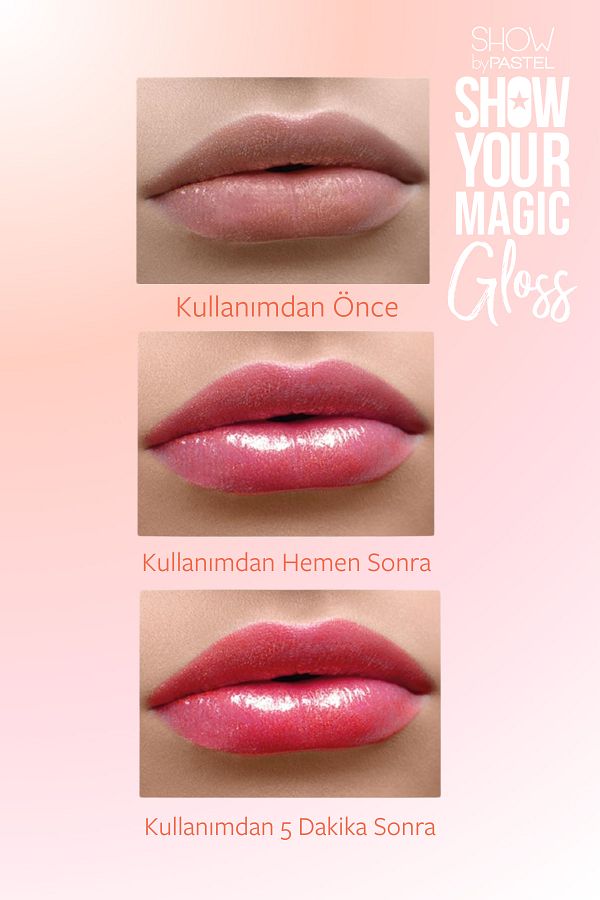 Show Your Magic Gloss Color Changing - Renk Değiştiren Dudak Parlatıcısı_3