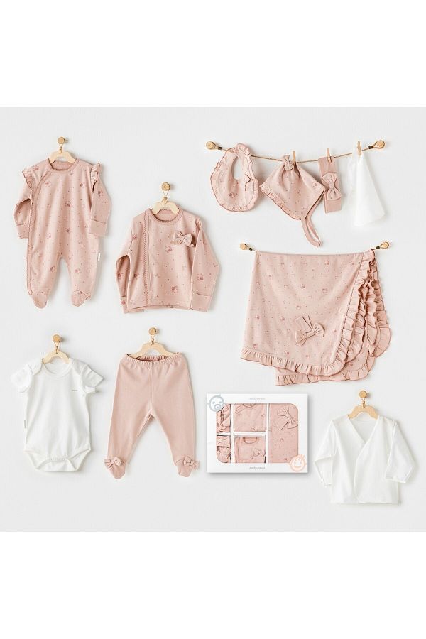 Floral Baby 10'lu Bebek Hastane Çıkış Seti AC24361