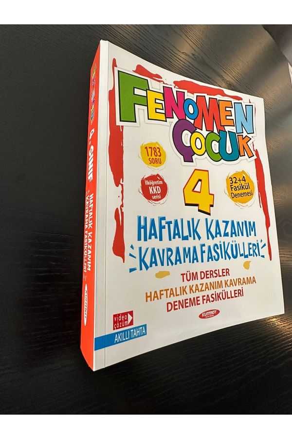 FENOMEN ÇOCUK 4 KKF TÜM DERSLER (32+4 FASİKÜL)