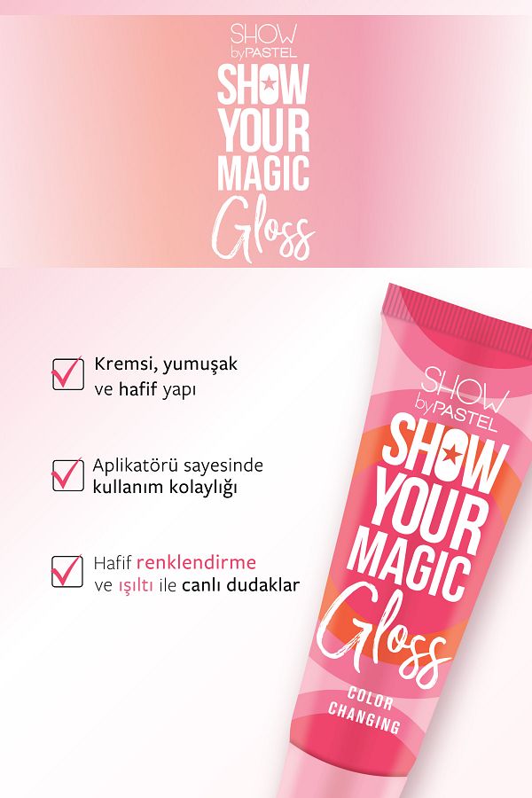 Show Your Magic Gloss Color Changing - Renk Değiştiren Dudak Parlatıcısı_2