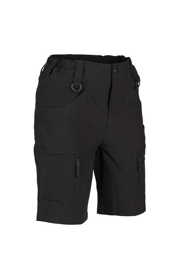 Assault Elastıc Sıyah Shorts