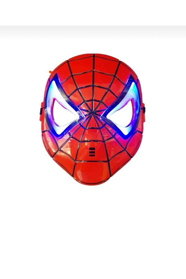Işıklı Örümcek Adam Maskesi Spiderman Maskesi
