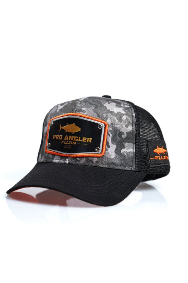 Pro Angler Black Camo Şapka