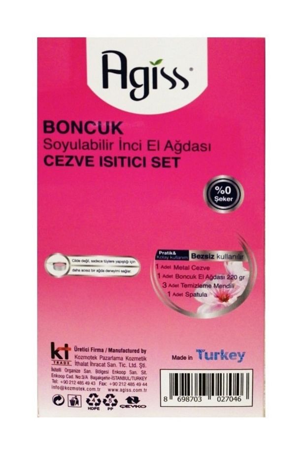 Agiss Boncuk Soyulabilir Inci El Ağdası Seti - 2