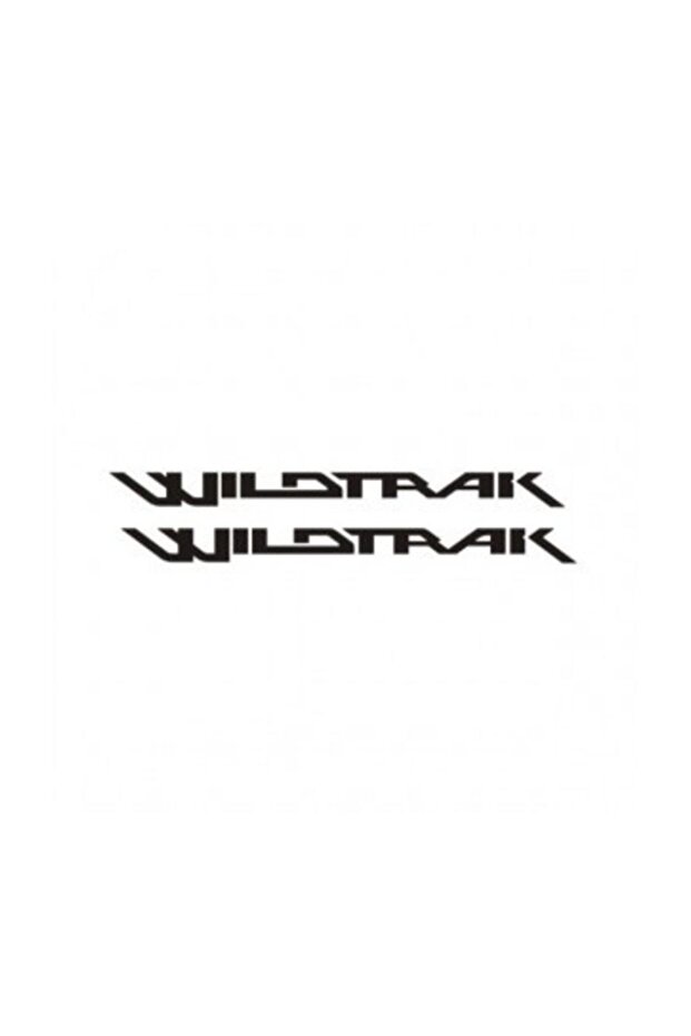 ملصق سيارة Wildtrak لاصق 2 قطعة