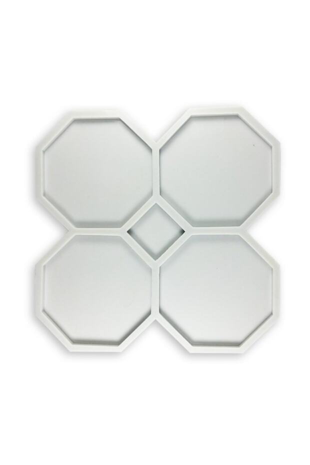 Coaster Octagonal Epoxy Resin Mold Silicone Mold