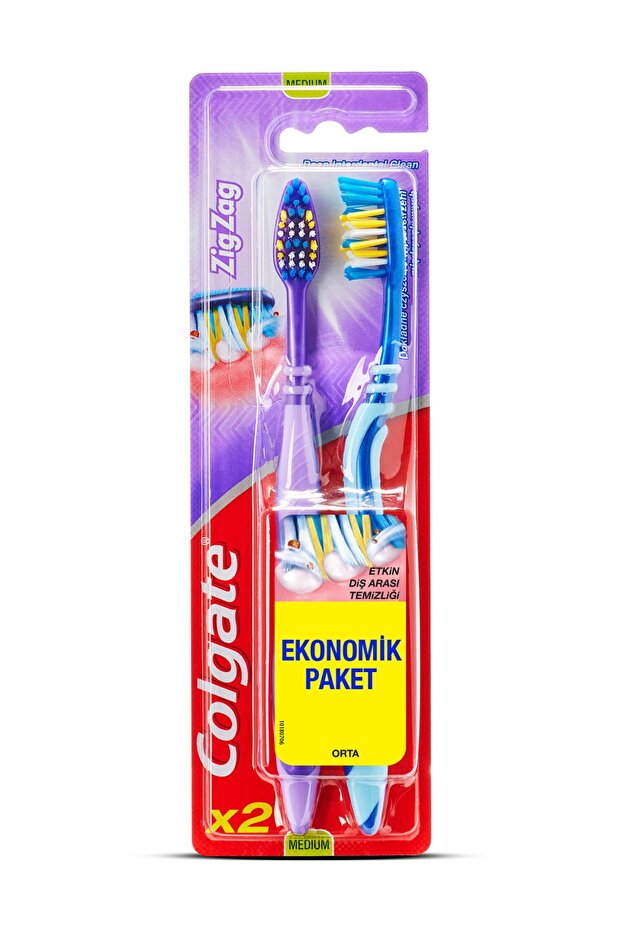 Zig Zag Medium 1+1 Toothbrush - 1