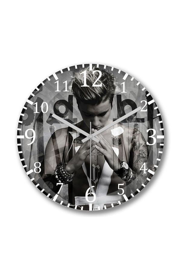Justin Bieber Duvar Saati - 1