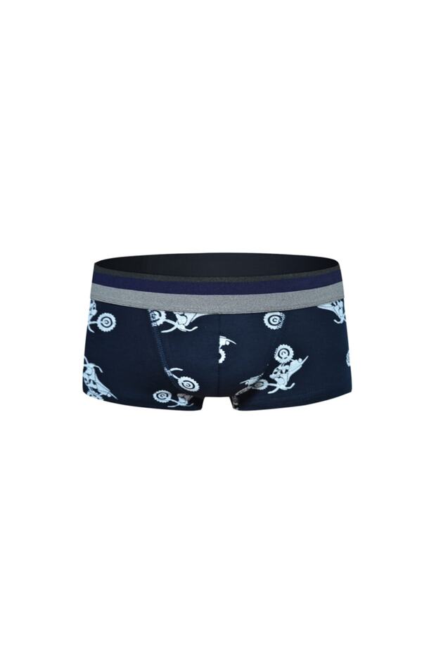 Motorcycle Patterned Short Men's Boxers - 1