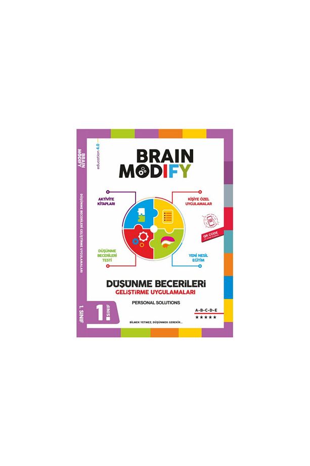 1. Sınıf Düşünme Becerileri Uygulamaları Kitabı Brain Modify Yayınları - 1